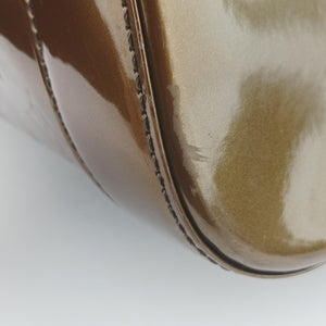 Pre-owned Louis Vuitton Alma GM Beige Poudre Vernis M91753 handbag | stylenewstar