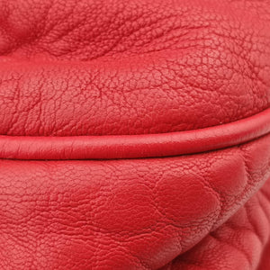 Secondhand Fendi Mia Red Leather 8BR616 shoulderbag | stylenewstar