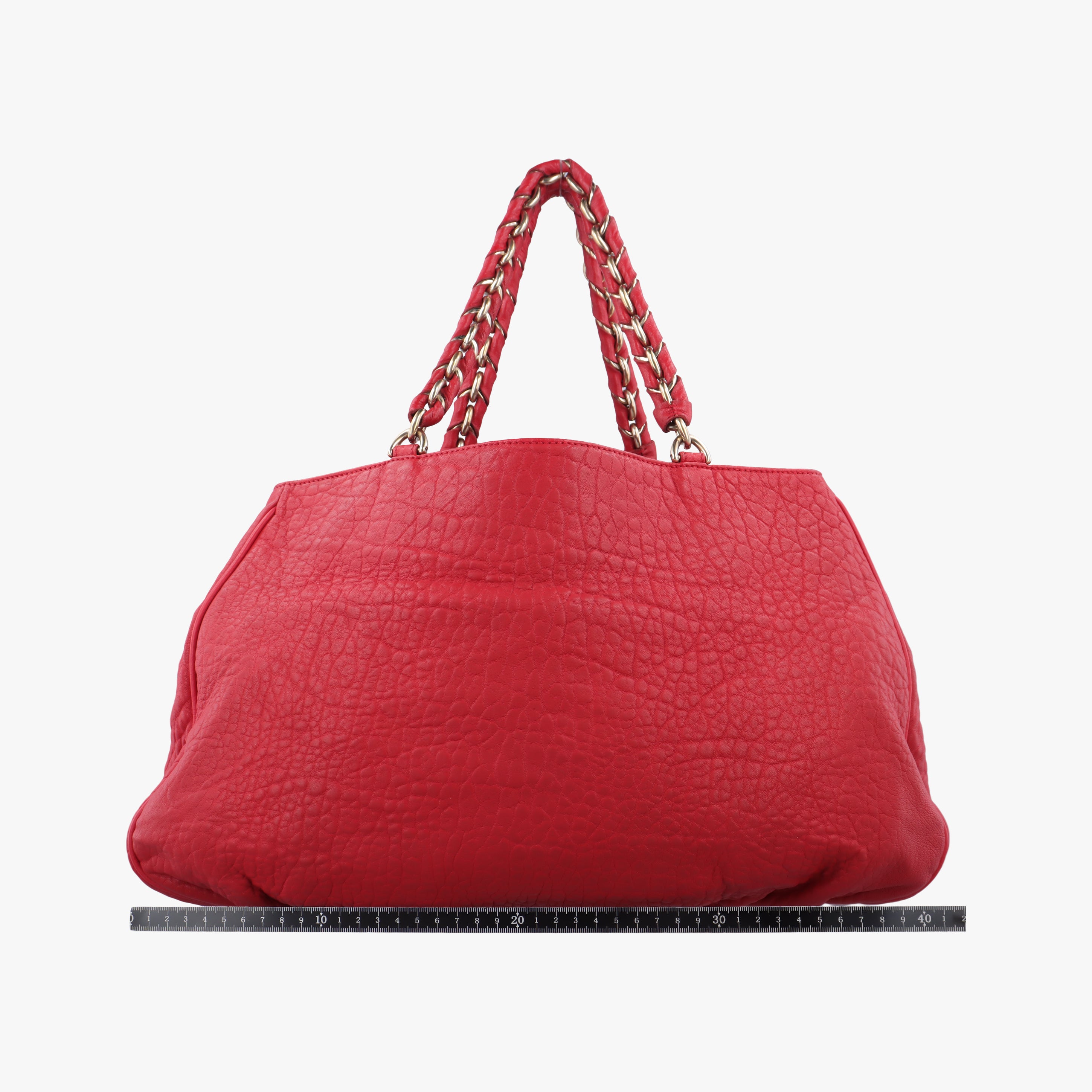Secondhand Fendi Mia Red Leather 8BR616 shoulderbag | stylenewstar