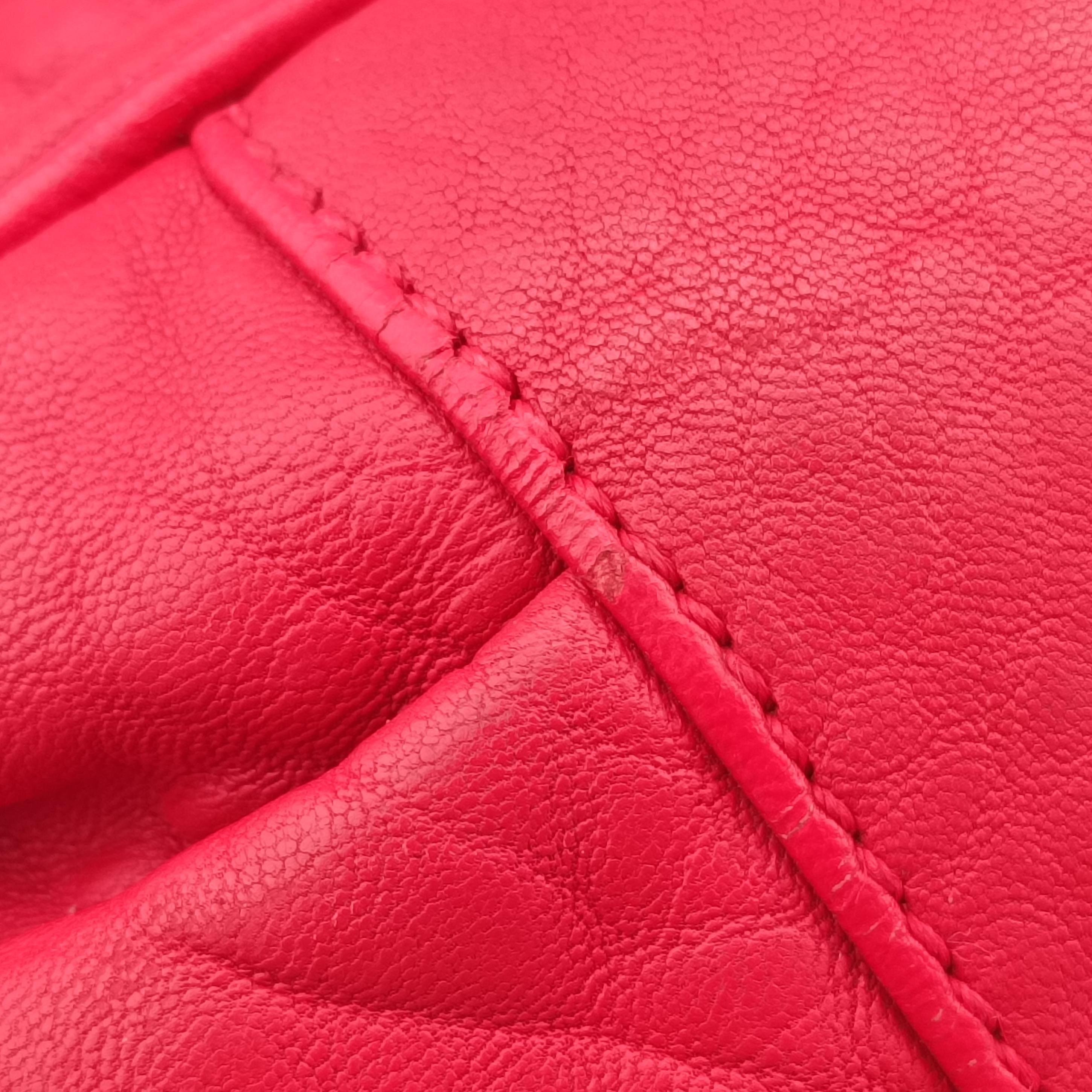 Secondhand Fendi Mia Red Leather 8BR616 shoulderbag | stylenewstar