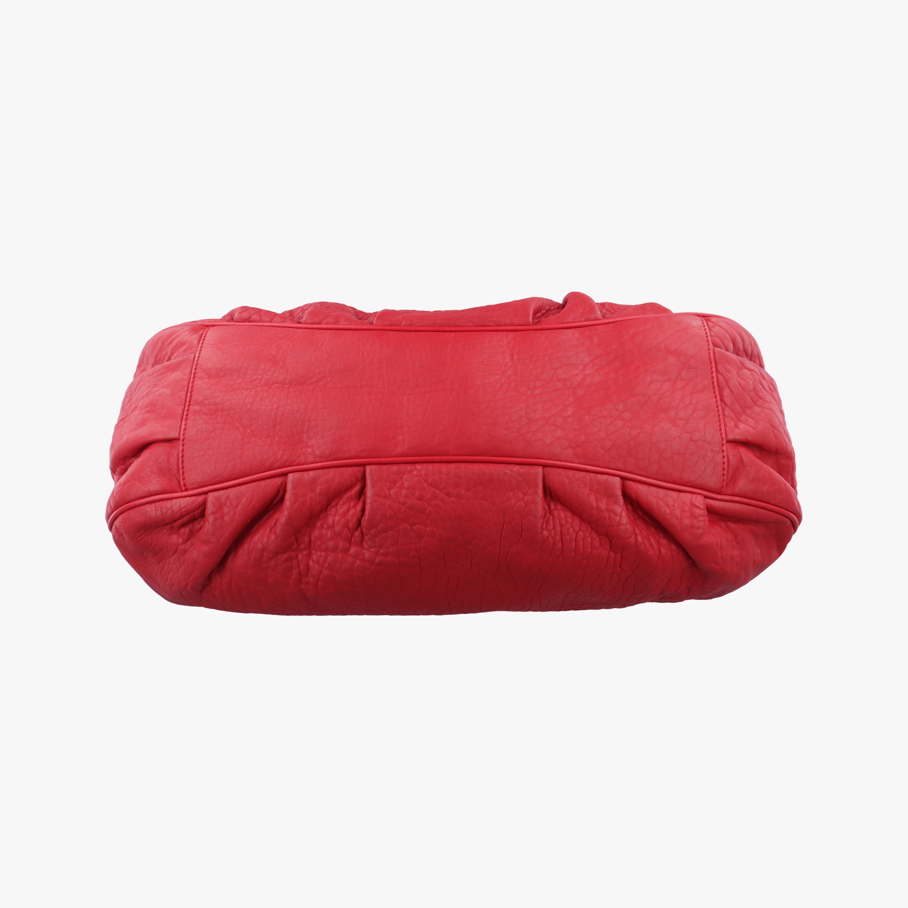 Secondhand Fendi Mia Red Leather 8BR616 shoulderbag | stylenewstar