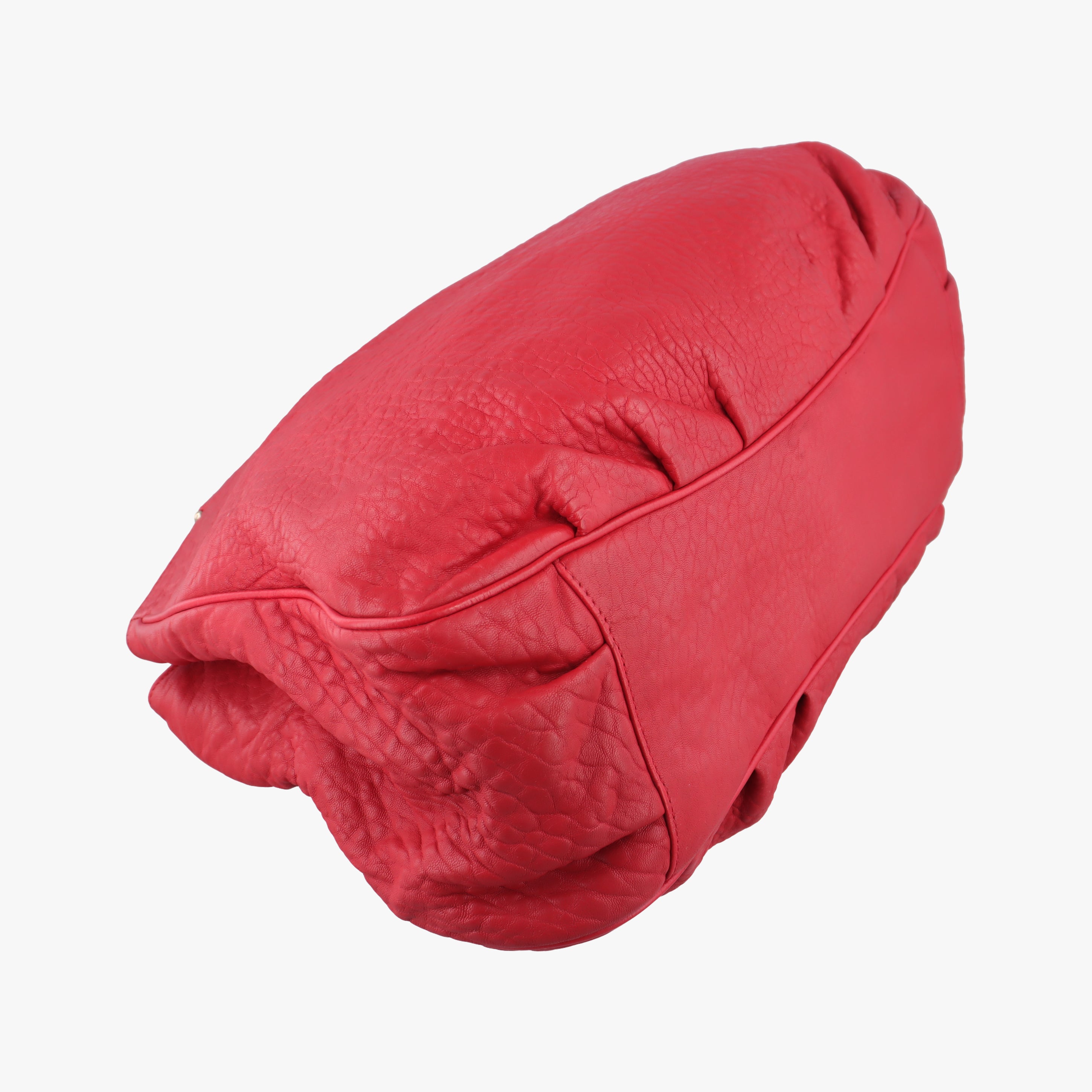 Secondhand Fendi Mia Red Leather 8BR616 shoulderbag | stylenewstar