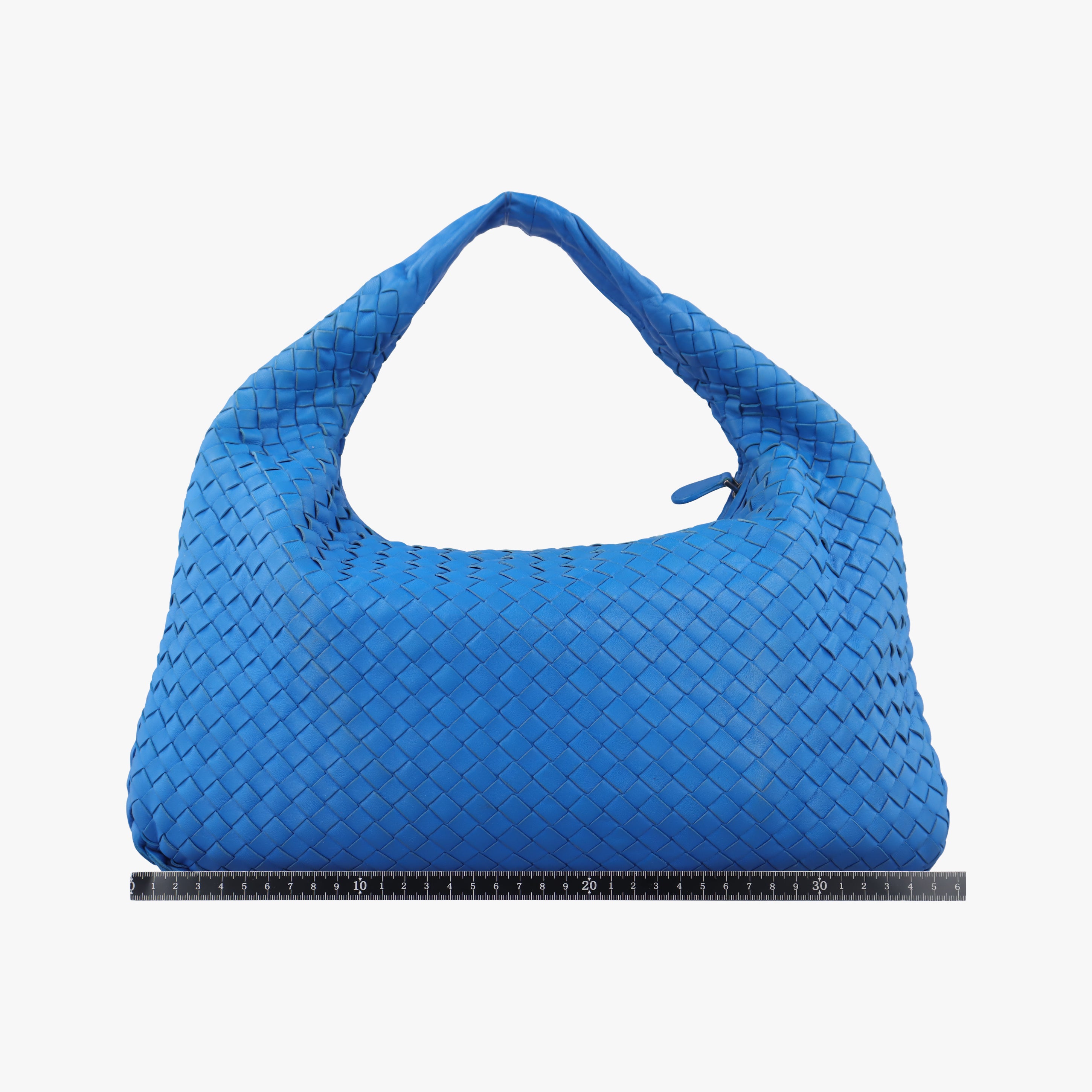 Secondhand Bottega Veneta Intrecciato Blue lambskin  shoulderbag | stylenewstar