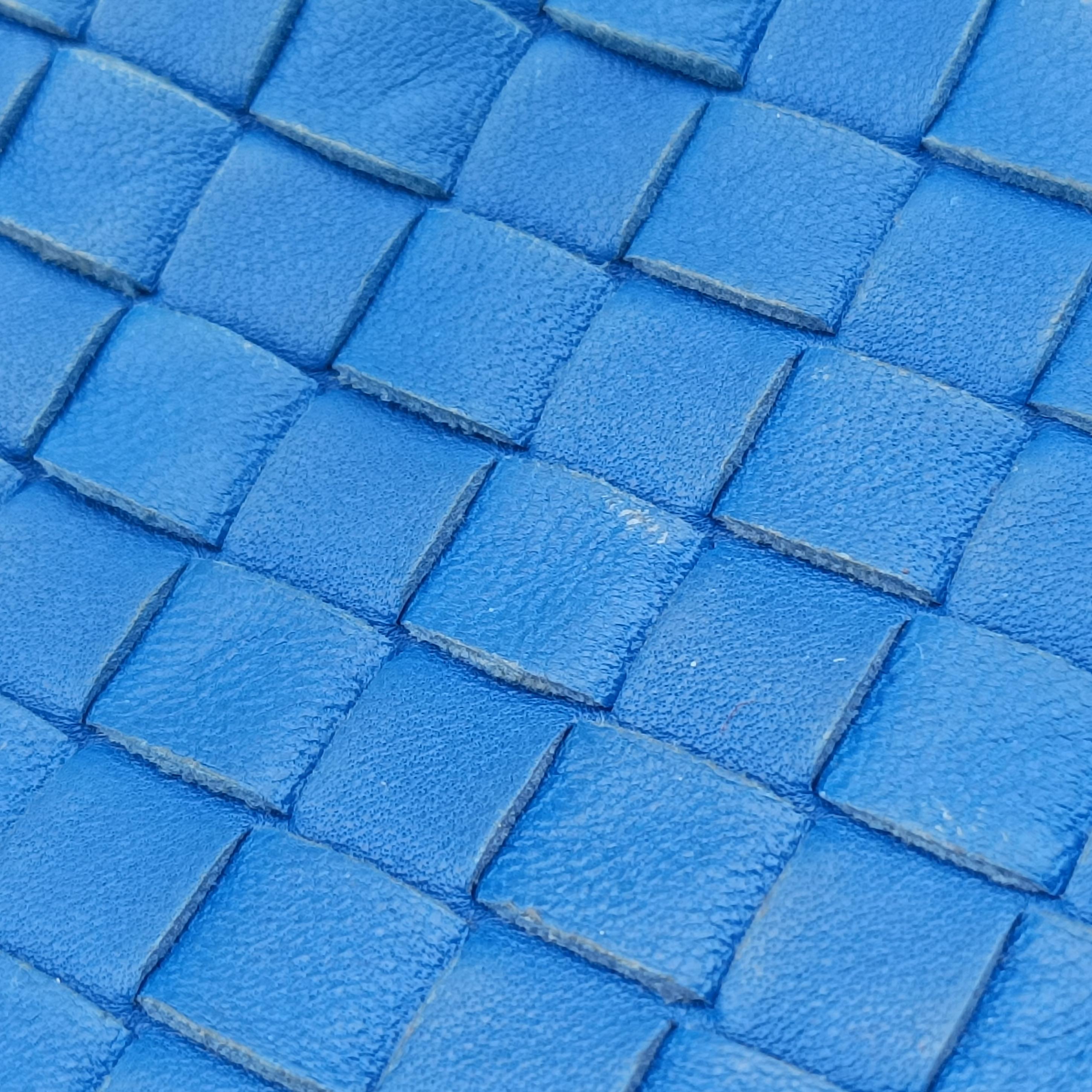 Secondhand Bottega Veneta Intrecciato Blue lambskin  shoulderbag | stylenewstar