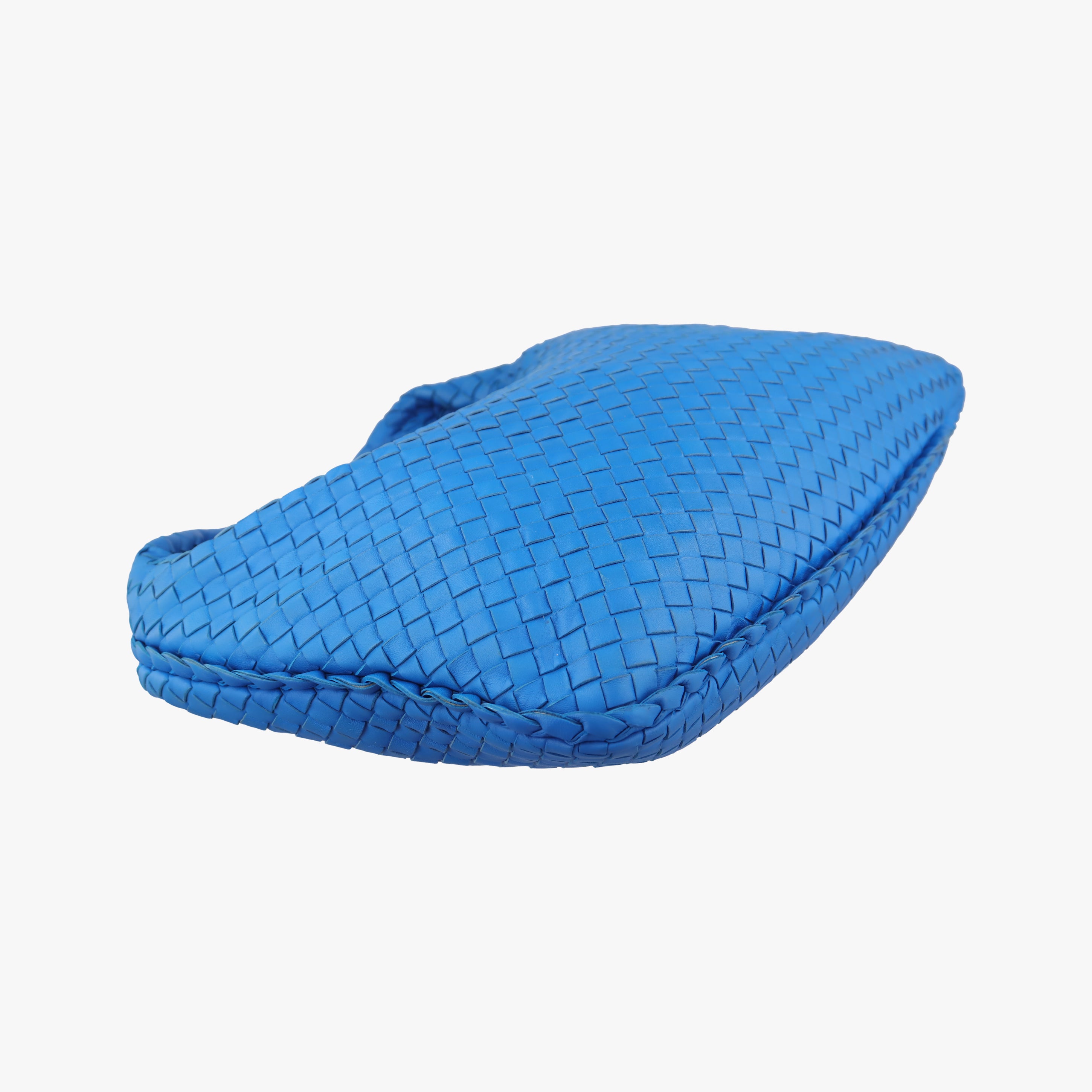 Secondhand Bottega Veneta Intrecciato Blue lambskin  shoulderbag | stylenewstar