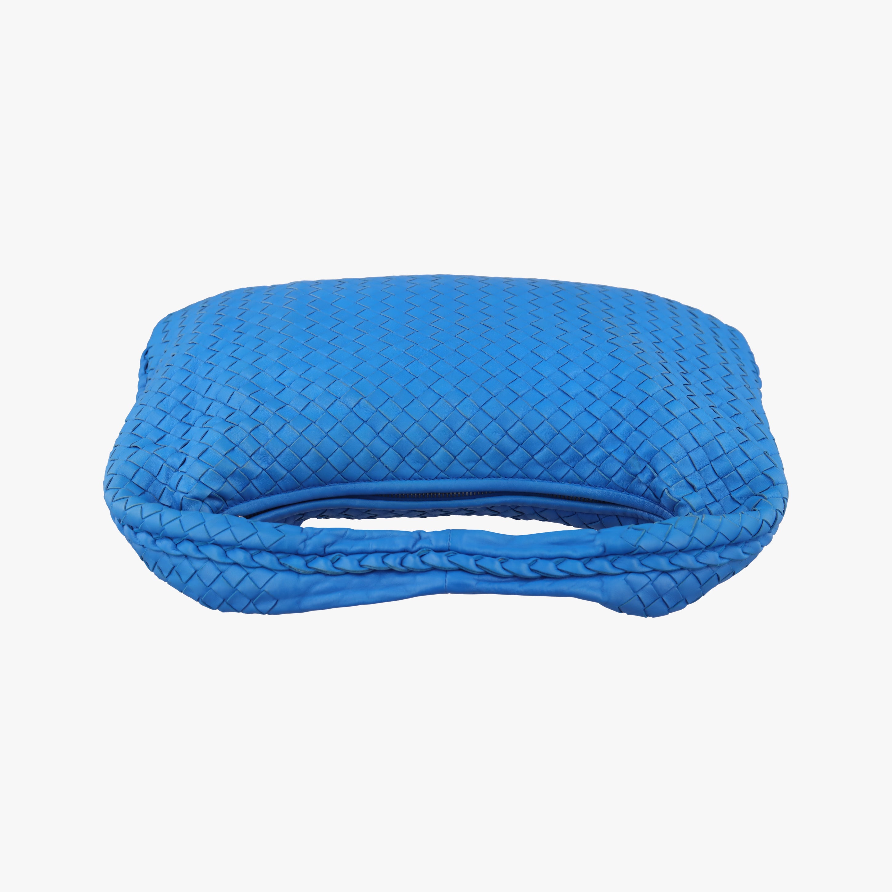 Secondhand Bottega Veneta Intrecciato Blue lambskin  shoulderbag | stylenewstar