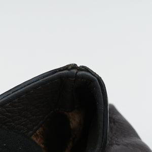 Vintage Dolce & Gabbana SICILY Dark Gray Leather  shoulderbag | stylenewstar