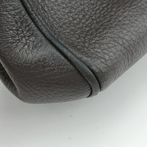 Vintage Dolce & Gabbana SICILY Dark Gray Leather  shoulderbag | stylenewstar