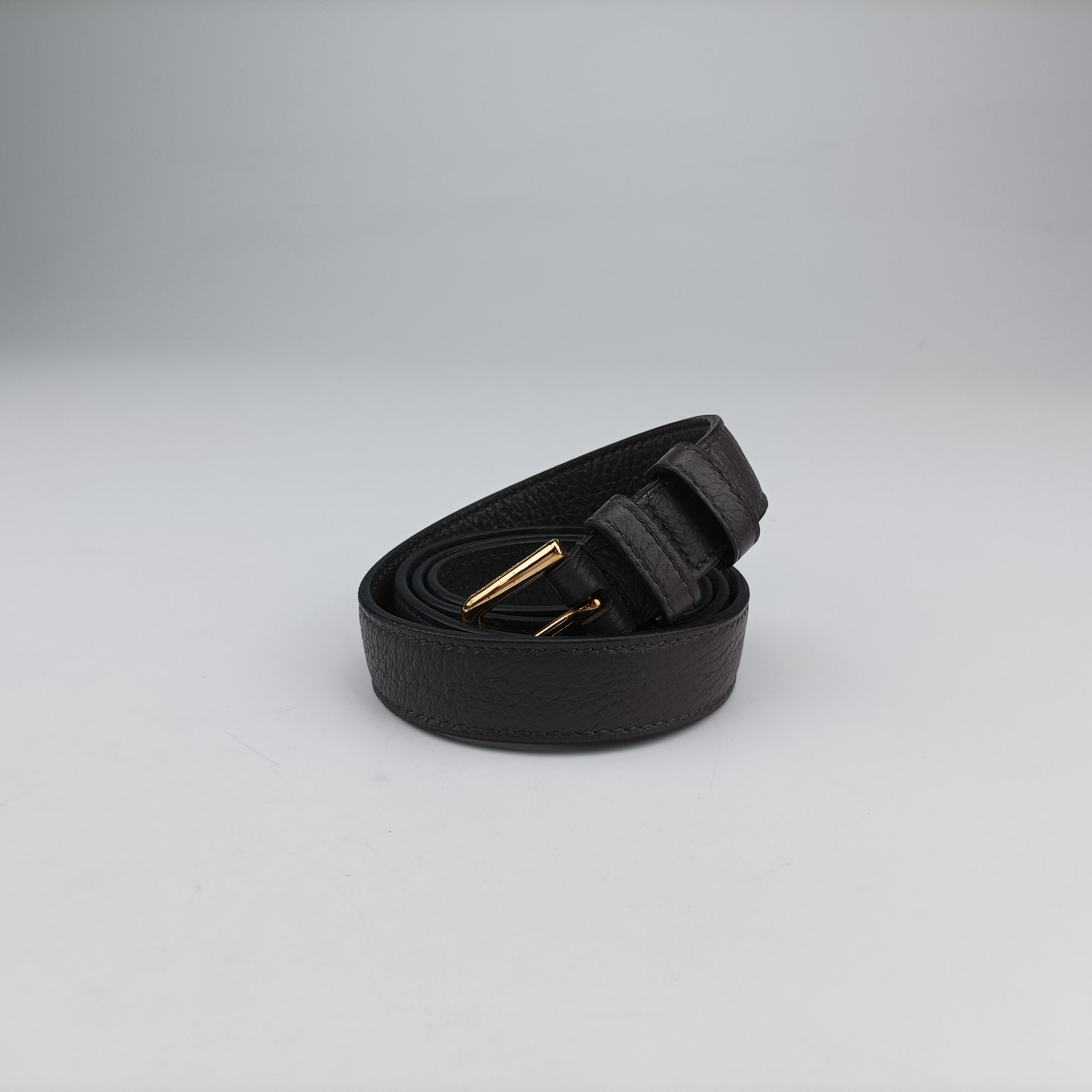 Vintage Dolce & Gabbana SICILY Dark Gray Leather  shoulderbag | stylenewstar