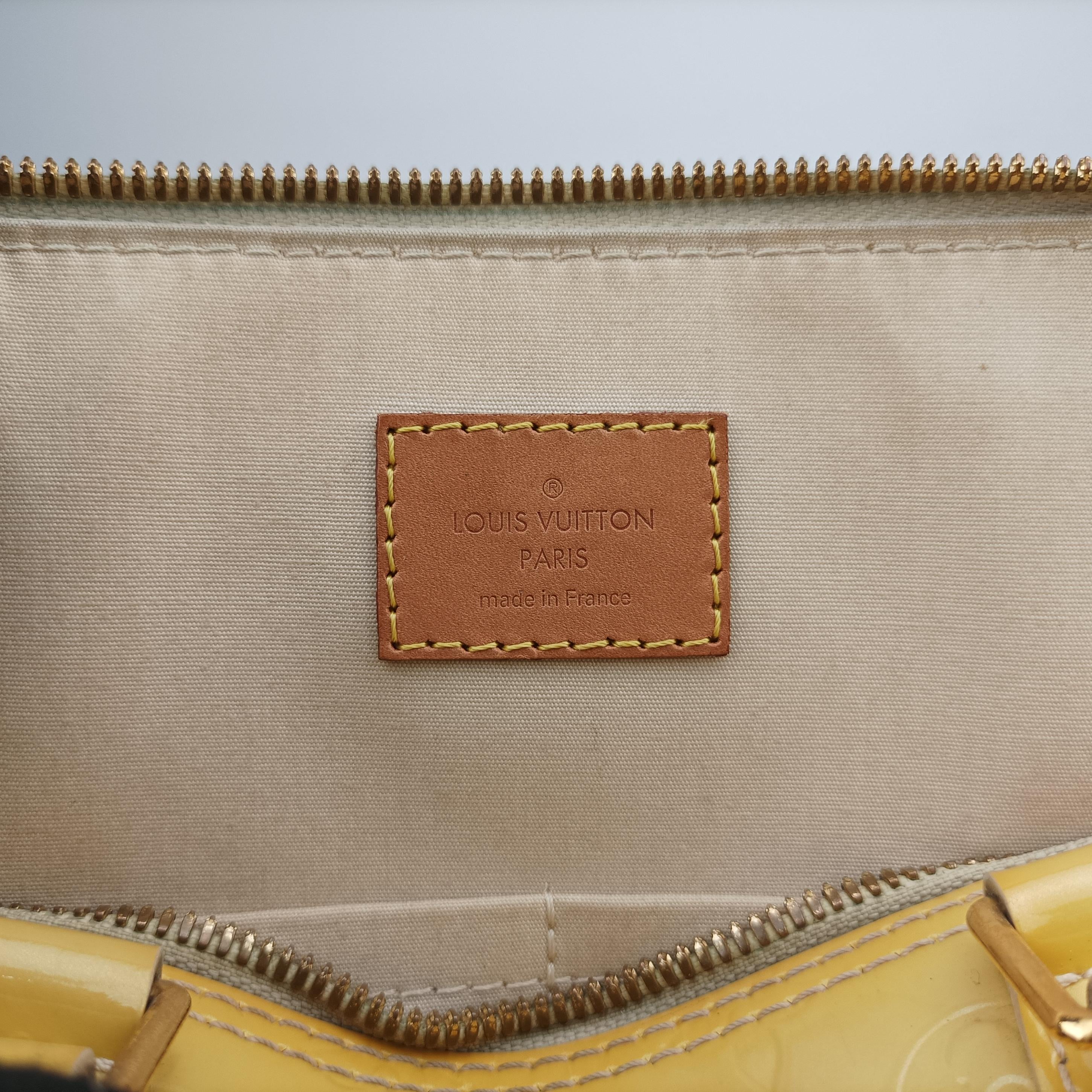 Pre-owned Louis Vuitton ALMA PM CITRINE Vernis M90101 handbag | stylenewstar