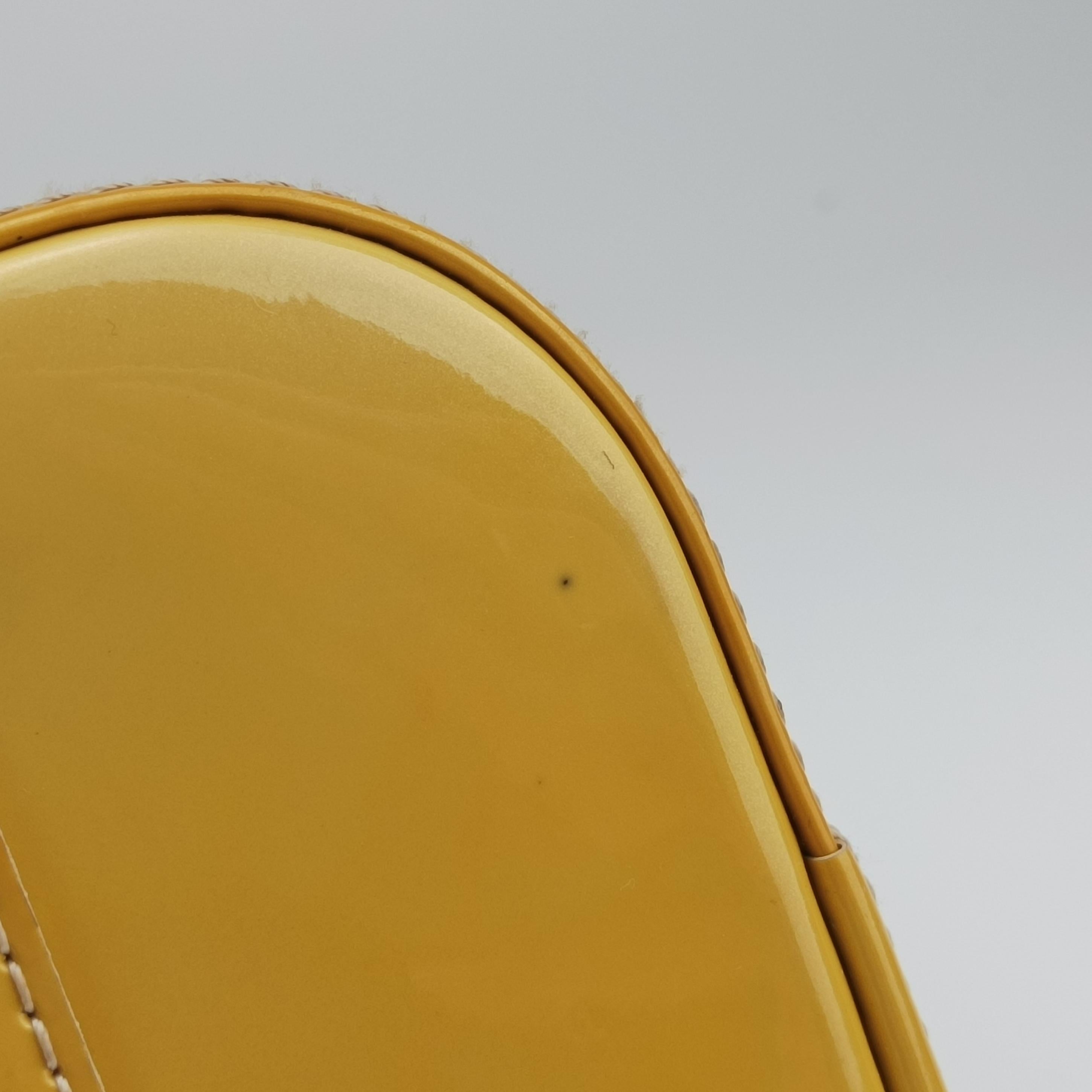 Pre-owned Louis Vuitton ALMA PM CITRINE Vernis M90101 handbag | stylenewstar