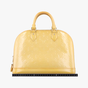 Pre-owned Louis Vuitton ALMA PM CITRINE Vernis M90101 handbag | stylenewstar