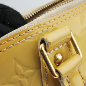Pre-owned Louis Vuitton ALMA PM CITRINE Vernis M90101 handbag | stylenewstar