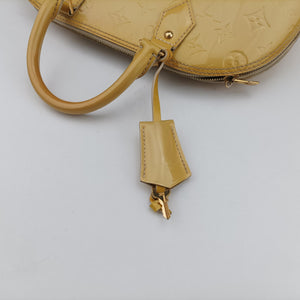 Pre-owned Louis Vuitton ALMA PM CITRINE Vernis M90101 handbag | stylenewstar