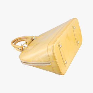 Pre-owned Louis Vuitton ALMA PM CITRINE Vernis M90101 handbag | stylenewstar