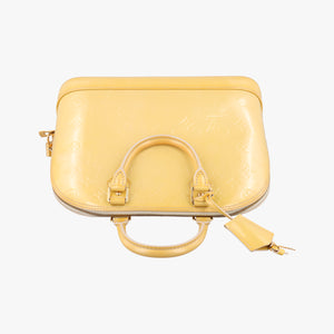 Pre-owned Louis Vuitton ALMA PM CITRINE Vernis M90101 handbag | stylenewstar