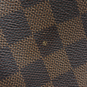 Pre-owned Louis Vuitton NEVERFULL MM EBENE Damier Canvas N51105 handbag | stylenewstar