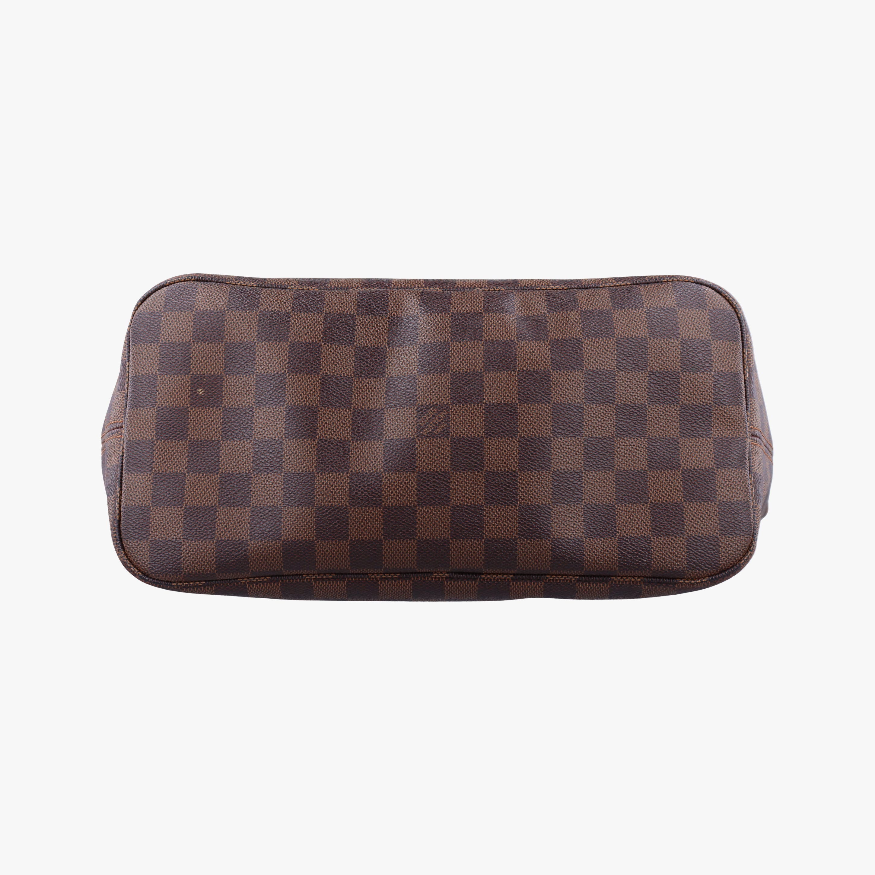 Pre-owned Louis Vuitton NEVERFULL MM EBENE Damier Canvas N51105 handbag | stylenewstar