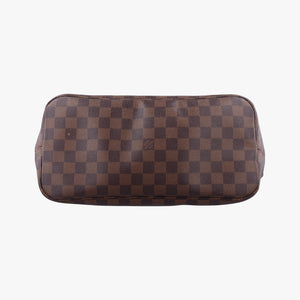 Pre-owned Louis Vuitton NEVERFULL MM EBENE Damier Canvas N51105 handbag | stylenewstar