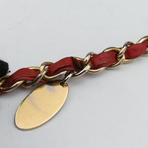 Vintage Chanel V stitch Red lambskin A92088 shoulderbag | stylenewstar