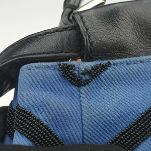 Pre-owned Fendi PEEKABOO Multicolour Canvas×Leather 8BN244 shoulderbag | stylenewstar