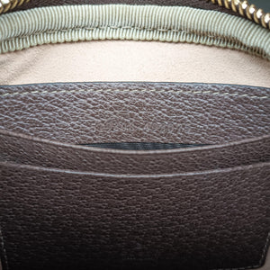 Pre-owned Gucci Ophidia beige×red×green PVC coated canvas 519308 bum bag/waist bag | stylenewstar