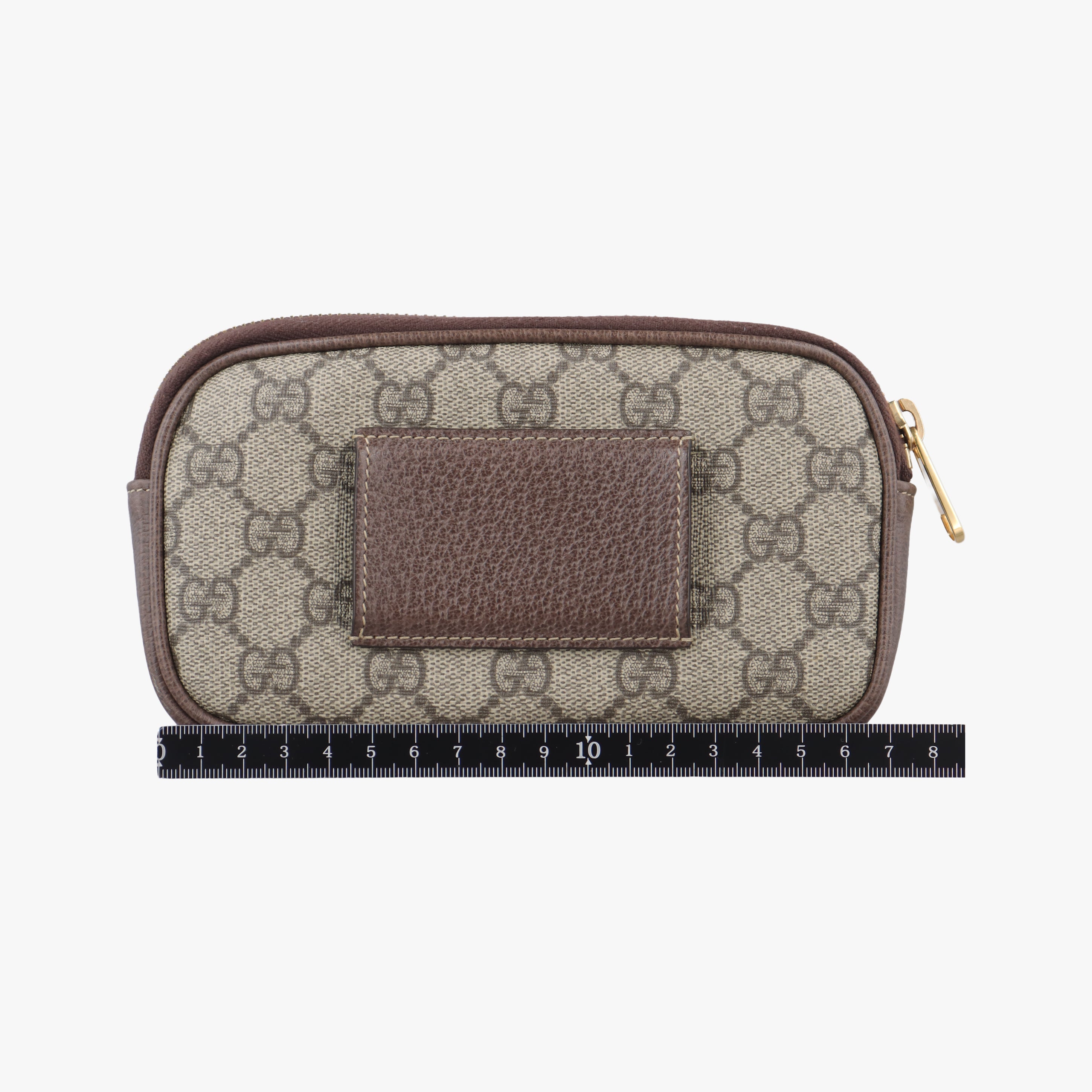 Pre-owned Gucci Ophidia beige×red×green PVC coated canvas 519308 bum bag/waist bag | stylenewstar