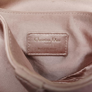 Pre-owned Christian Dior Saddle Pink silk  handbag | stylenewstar