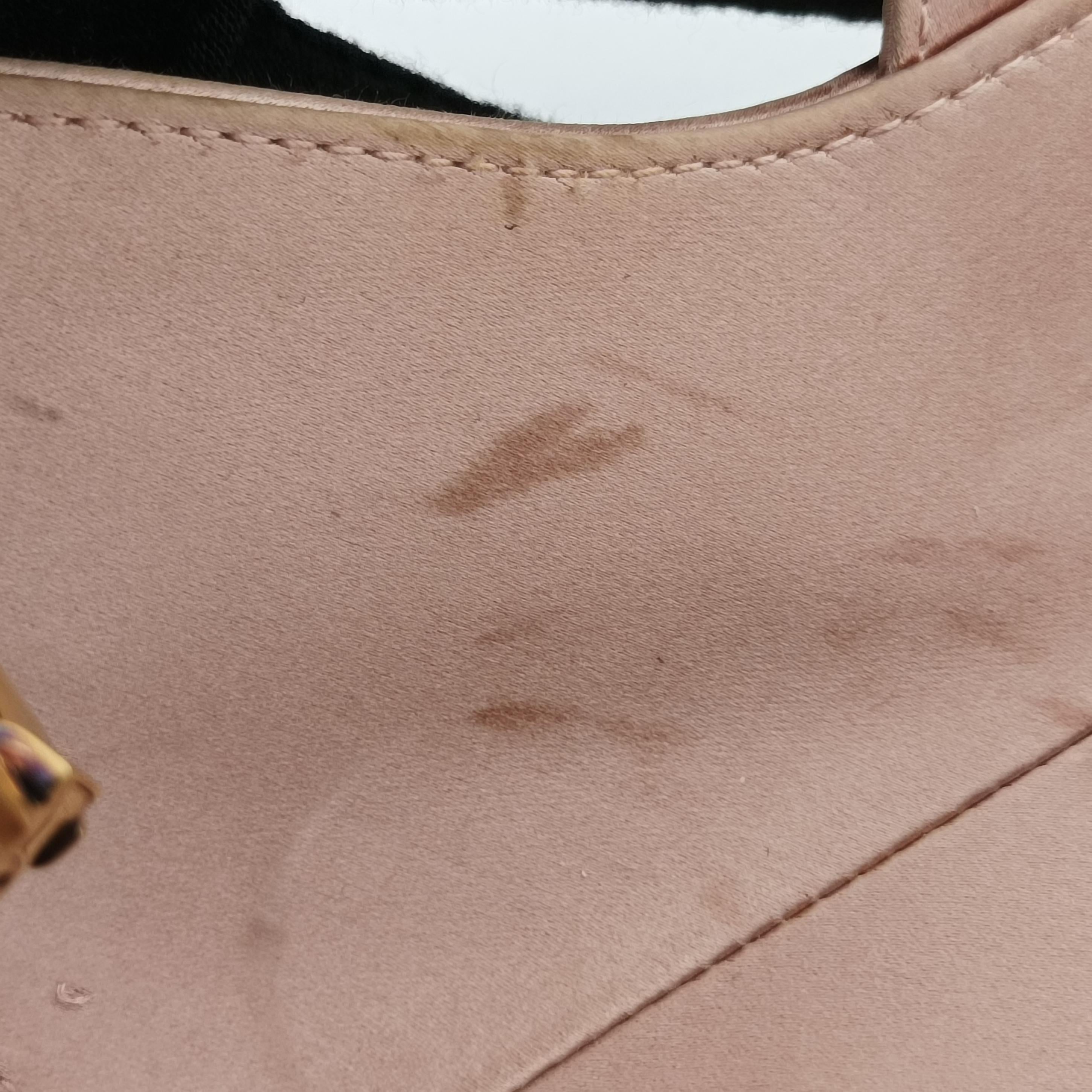 Pre-owned Christian Dior Saddle Pink silk  handbag | stylenewstar