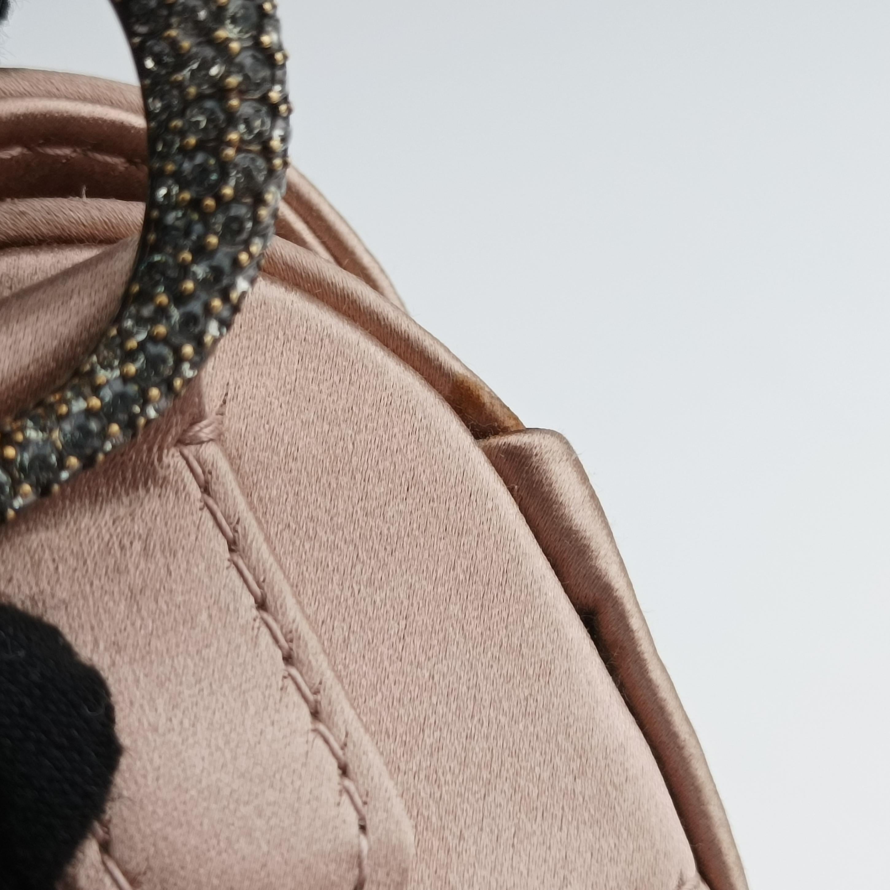 Pre-owned Christian Dior Saddle Pink silk  handbag | stylenewstar