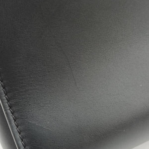 Pre-owned VERSACE medusa Black leather  handbag | stylenewstar