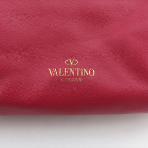 Secondhand Valentino Rockstud Red Leather  shoulderbag | stylenewstar