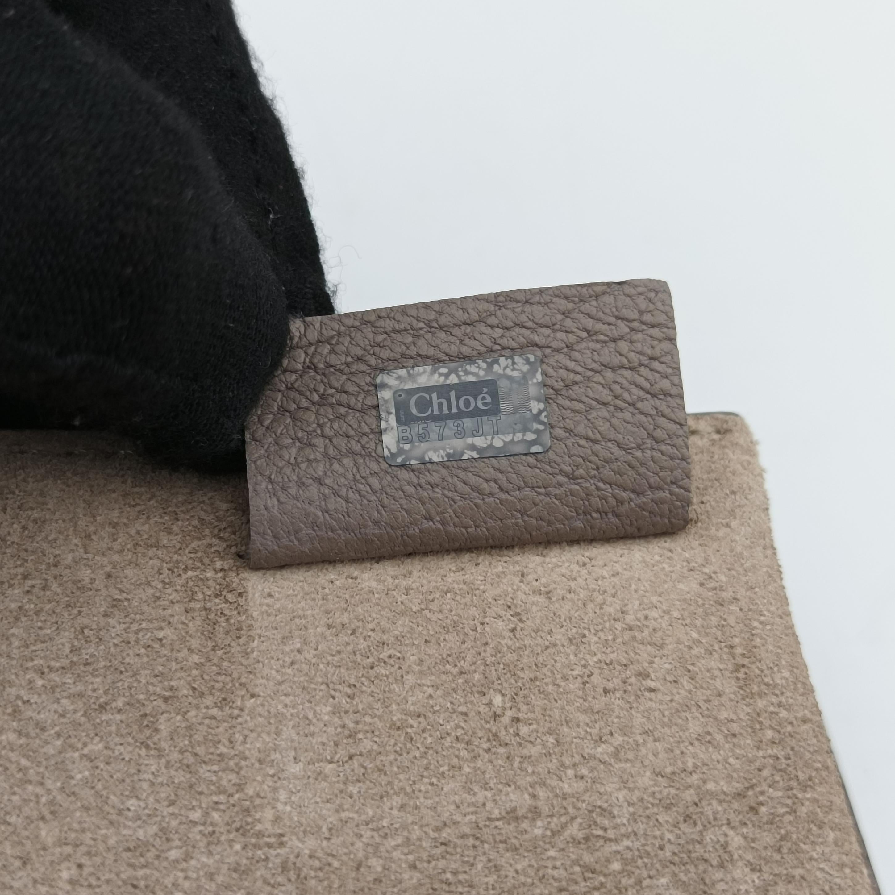 Vintage Chloe DREW Grey Leather  shoulderbag | stylenewstar