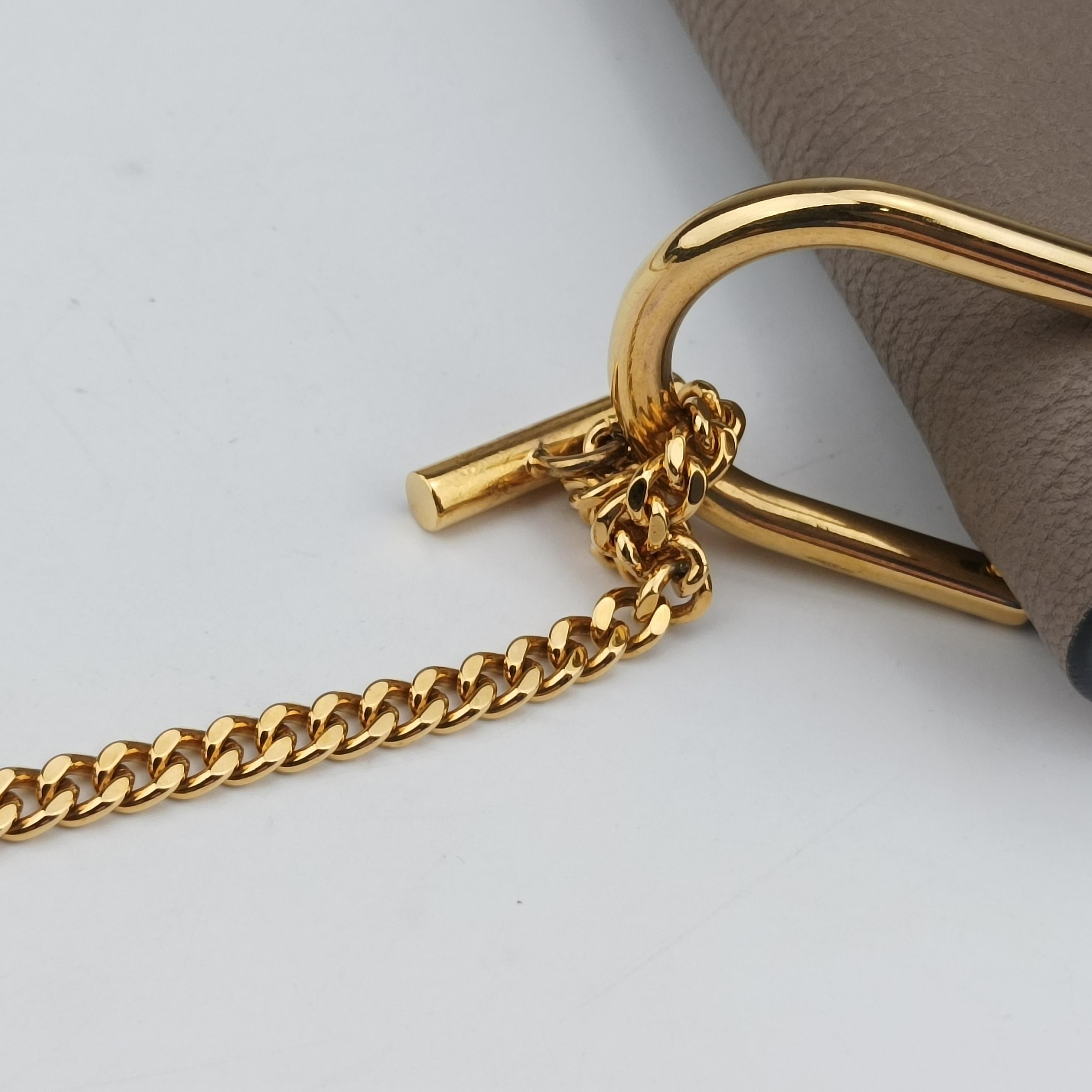 Vintage Chloe DREW Grey Leather  shoulderbag | stylenewstar