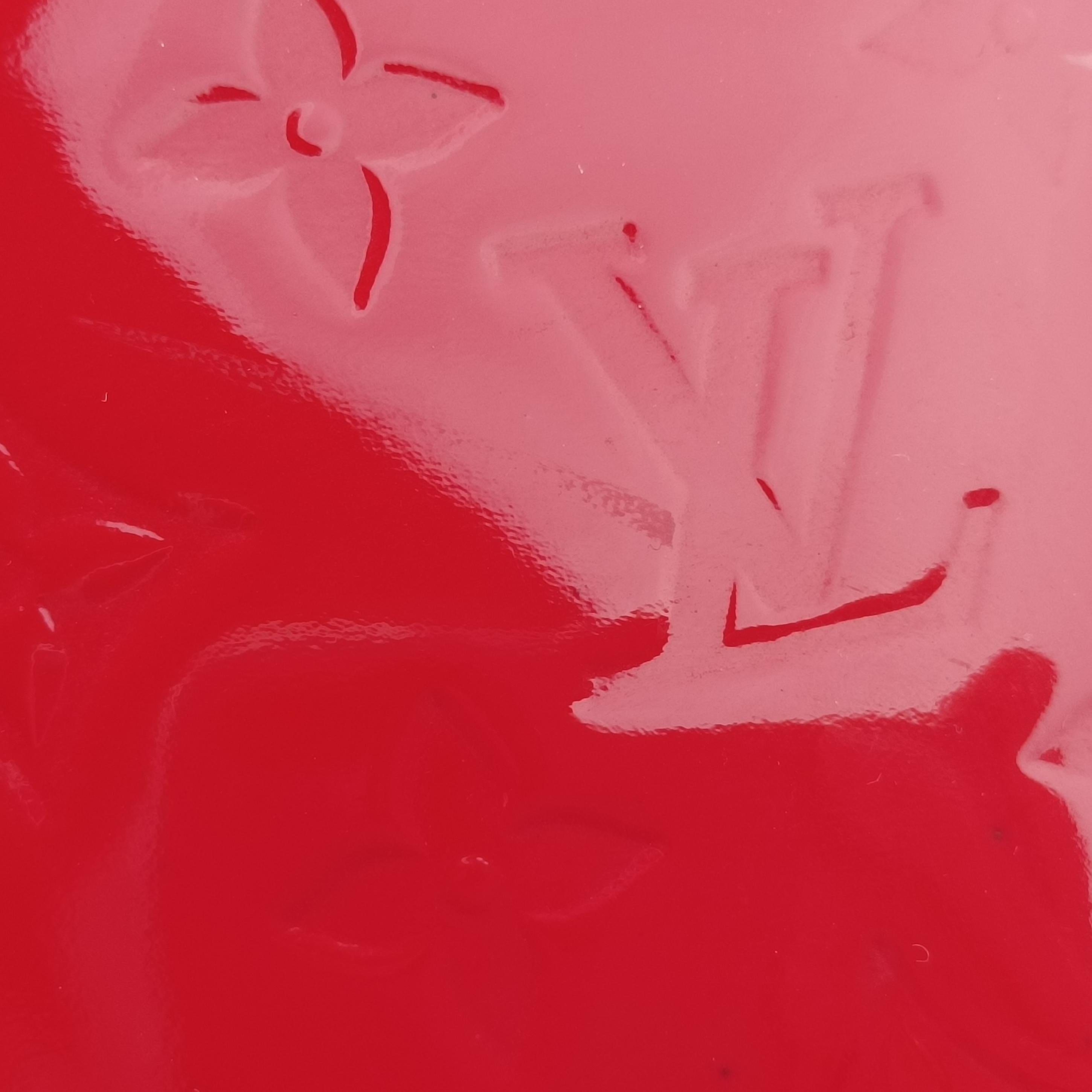 Vintage Louis Vuitton Alma GM pomme d'amour Vernis M93596 handbag | stylenewstar