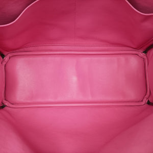 Pre-owned Christian Dior Diorissimo Navy x Pink Leather  shoulderbag | stylenewstar