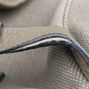 Secondhand Valentino Embroidered butterfly Green x Beige x Multicolor canvas  backpack/rucksack | stylenewstar