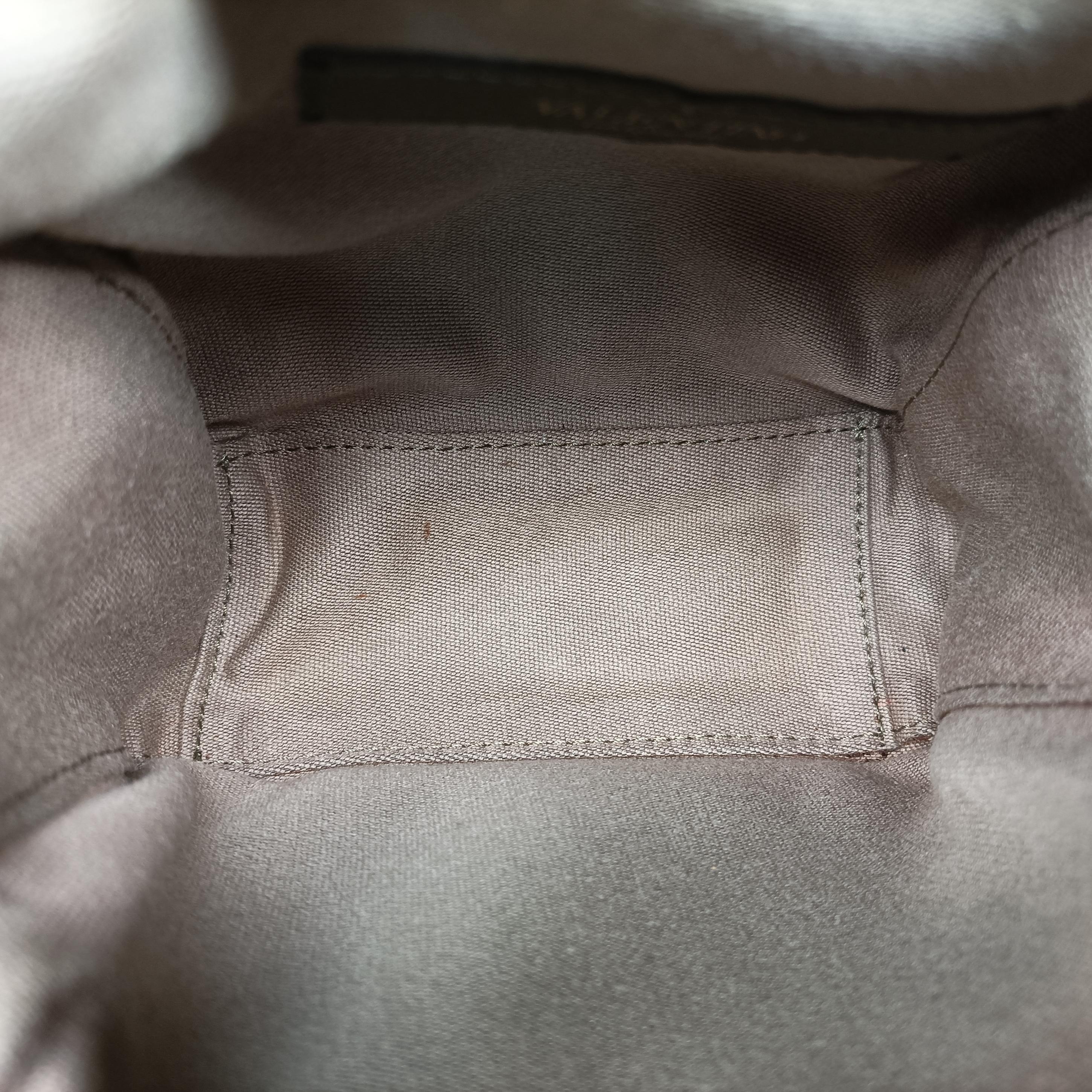 Secondhand Valentino Embroidered butterfly Green x Beige x Multicolor canvas  backpack/rucksack | stylenewstar