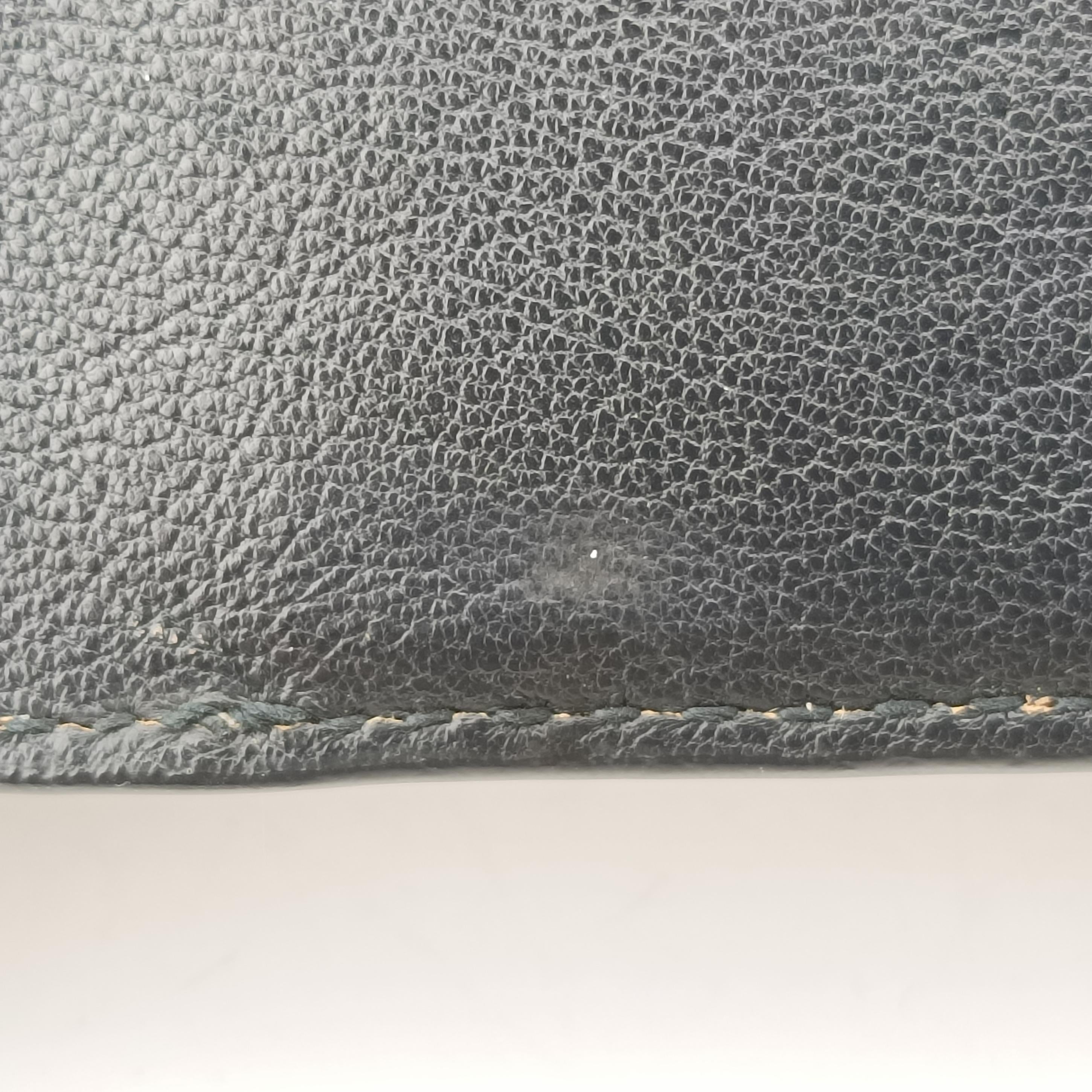 Pre-owned Bally Medium Boston Golf Black x White leather  shoulderbag | stylenewstar