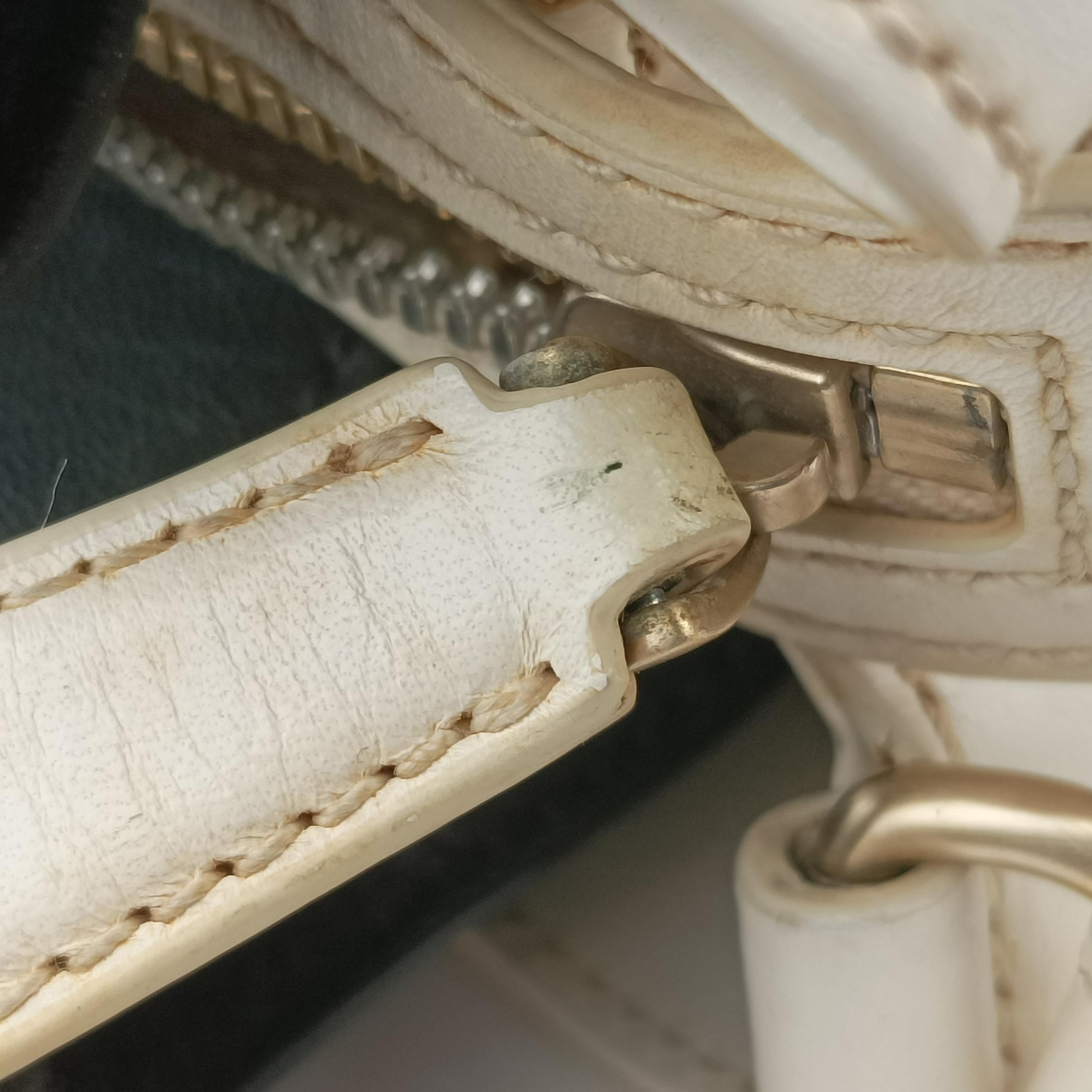 Pre-owned Bally Medium Boston Golf Black x White leather  shoulderbag | stylenewstar