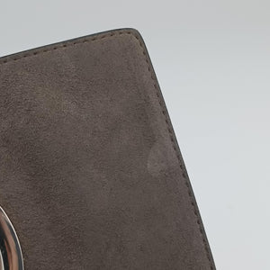 Pre-owned Fendi KAN I F Black Leather 8BT286 shoulderbag | stylenewstar