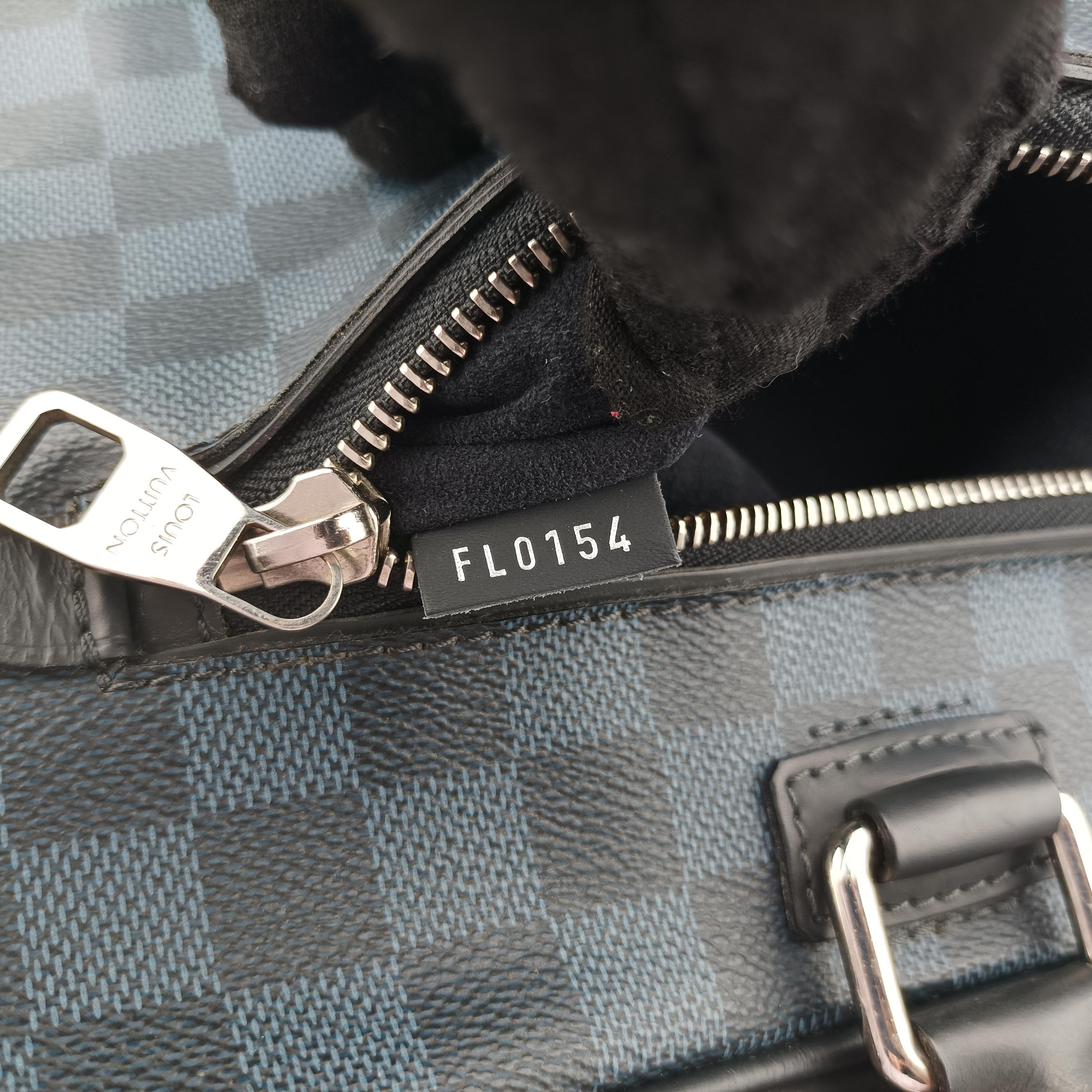 Pre-owned Louis Vuitton Porte-Documents Jour NM Noir Damier Graphite N48260 shoulderbag | stylenewstar