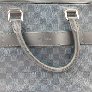 Pre-owned Louis Vuitton Porte-Documents Jour NM Noir Damier Graphite N48260 shoulderbag | stylenewstar