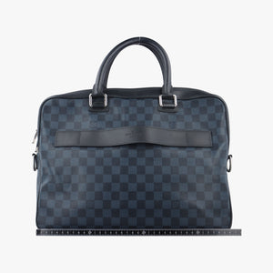 Pre-owned Louis Vuitton Porte-Documents Jour NM Noir Damier Graphite N48260 shoulderbag | stylenewstar