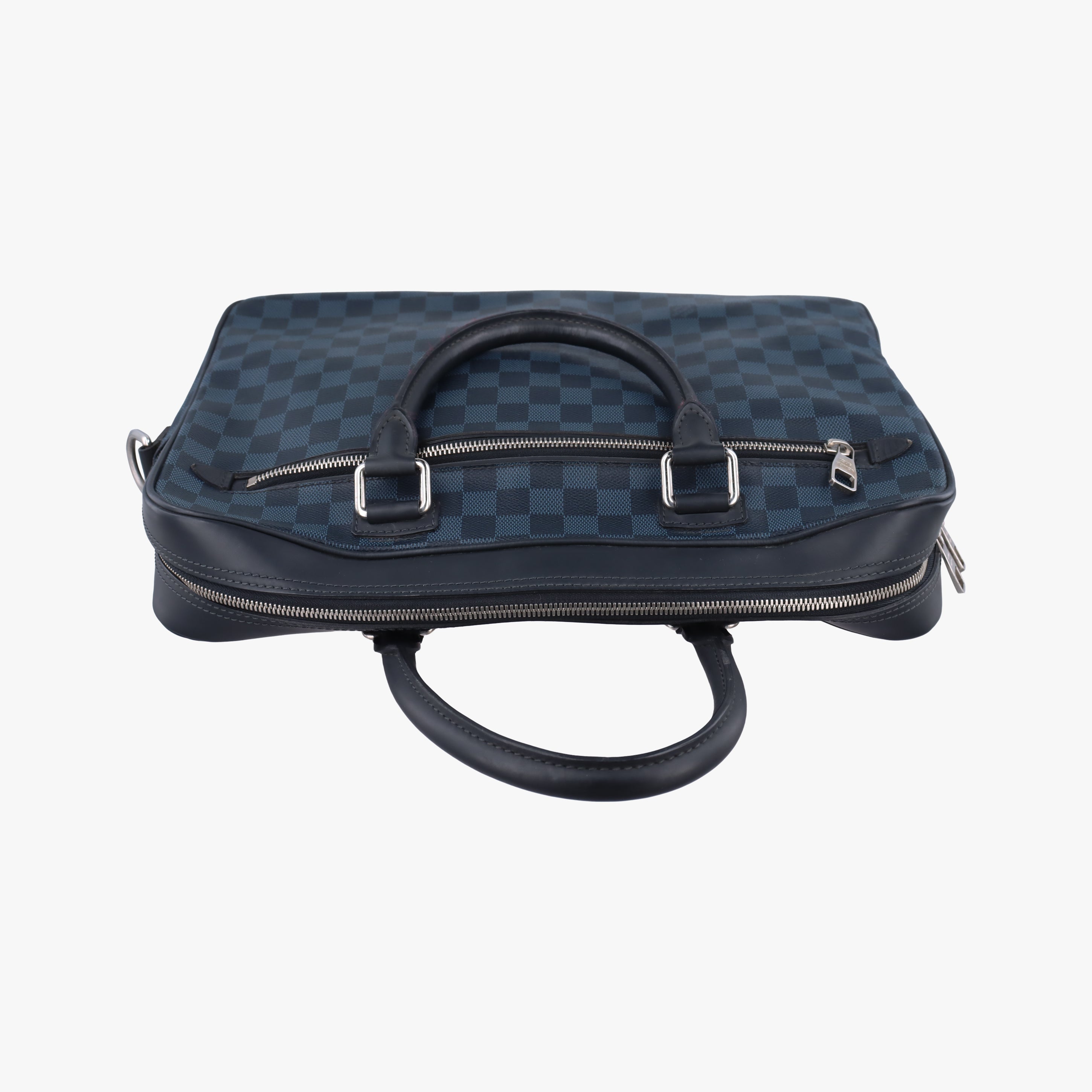 Pre-owned Louis Vuitton Porte-Documents Jour NM Noir Damier Graphite N48260 shoulderbag | stylenewstar