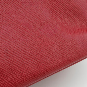 Vintage Prada Cuir  Open Promenade Satchel Red SAFFIANO　Leather BN2553 shoulderbag | stylenewstar