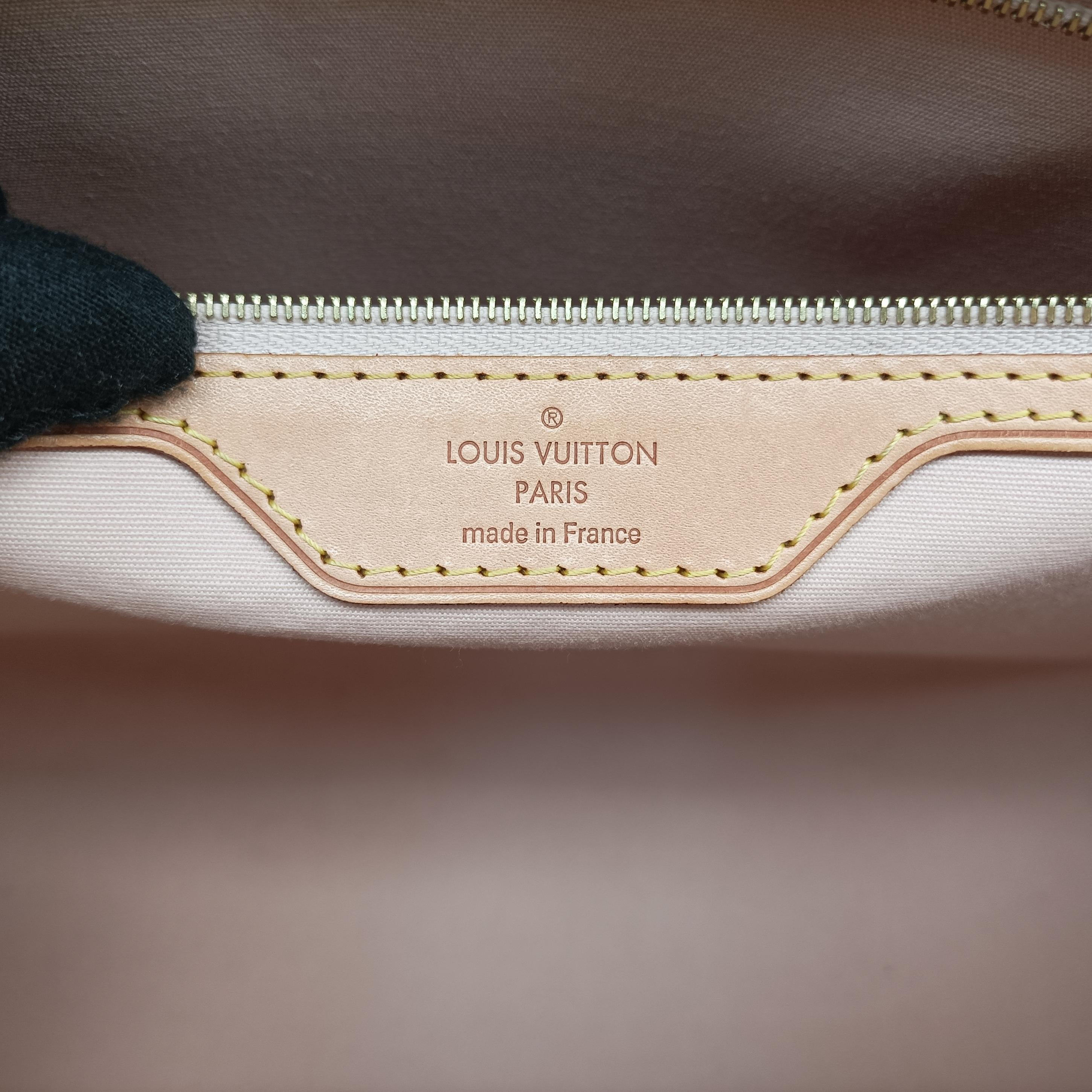 Pre-owned Louis Vuitton Bréa MM Dunne Vernis M90180 shoulderbag | stylenewstar