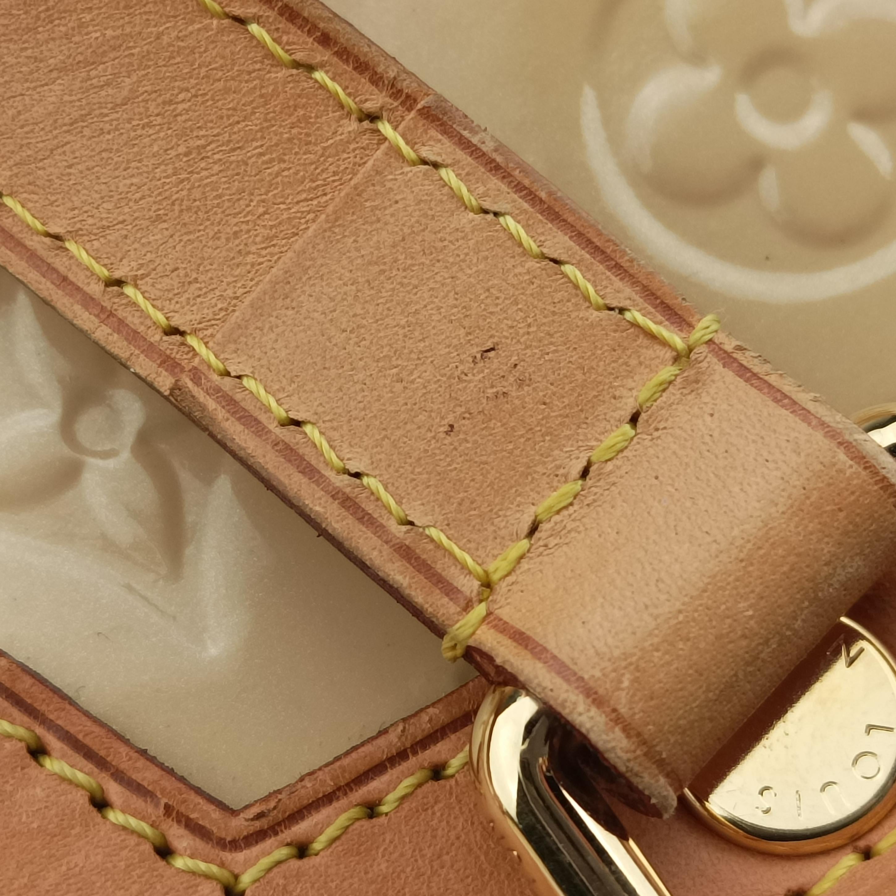 Pre-owned Louis Vuitton Bréa MM Dunne Vernis M90180 shoulderbag | stylenewstar