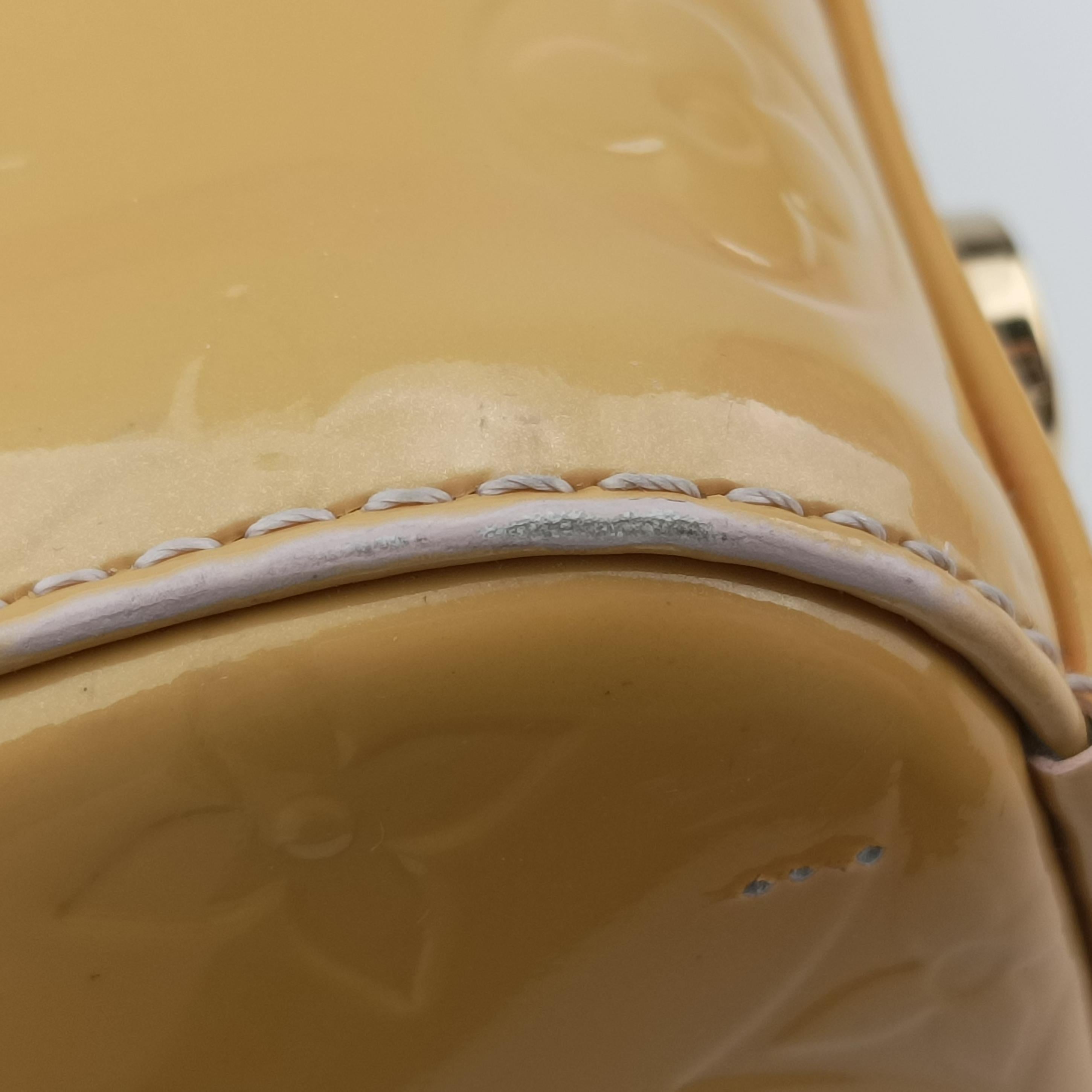 Pre-owned Louis Vuitton Bréa MM Dunne Vernis M90180 shoulderbag | stylenewstar