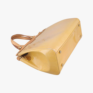 Pre-owned Louis Vuitton Bréa MM Dunne Vernis M90180 shoulderbag | stylenewstar